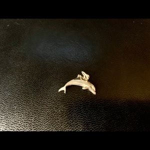 SILVER DOLPHIN CHARM